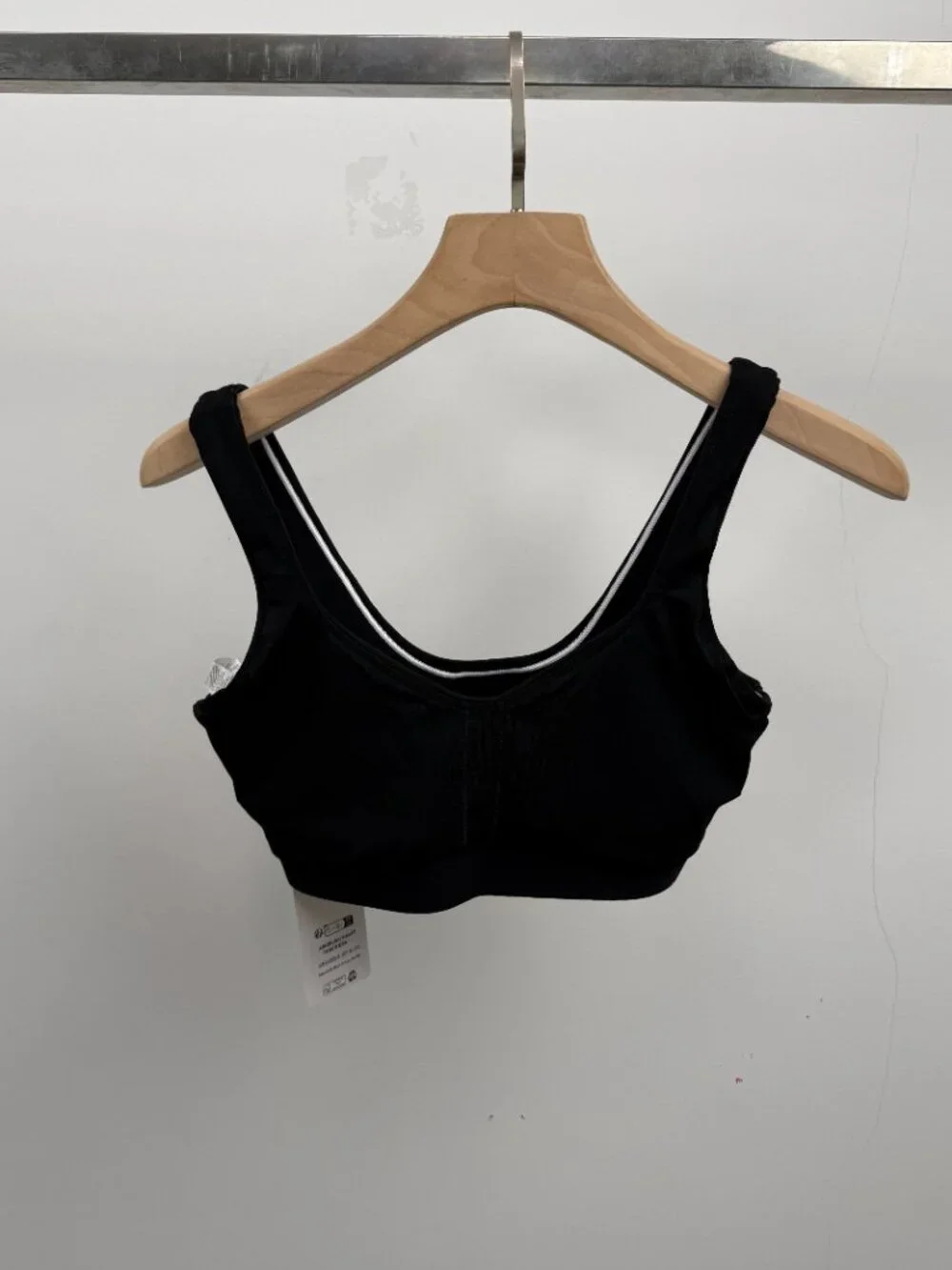 Alo Black & White Piped Sports Set